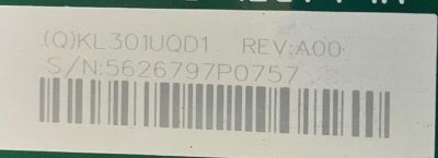FUENTE PARA MONITOR DELL / NUMERO DE PARTE KL301UQD1 / 715GB877-P01-000-0HGF / 5626797P0757 / PANEL TPM315WQ1-DVR02 REV:0D0A / MODELO S3222DGM - Imagen 2